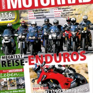 MOTORRAD 9/2012 – Test Ducati 1199 Panigale S; BMW R 1200 GS Rallye; Ducati Multistrada 1200 S; Honda Crosstourer