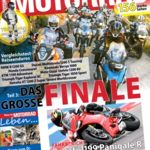 MOTORRAD 9/2013 – Vergleich BMW R 1200 GS; Ducati Multistrada 1200 S Touring; Honda Crosstourer; Kawasaki Versys 1000