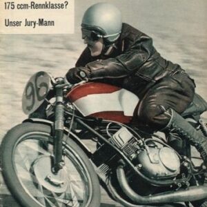 das MOTORRAD 9/1960 – Pfälzische Zuverlässigkeitsfahrt: Deutsche Geländemeisterschaft 1960; Bianchi Racing Twin, 250 ccm; NSU Fox, 98 ccm, Bauarbeiten am Motor