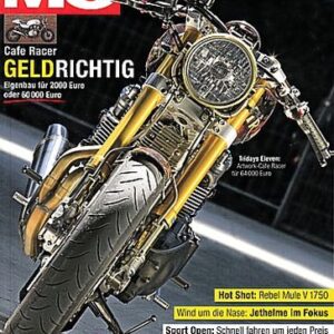 MO 9/2011 – Honda CB Seven Fifty, hier im Cafe Racer-Vergleich; Honda Crossrunner mit 75 kW (102 PS) Test & Technik