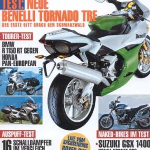 MO 9/2002 – Benelli Tornado Tre 900 LE mit 100 kW (136 PS) Test & Technik; Ducati 999 mit 91 kW (124 PS) Test & Technik