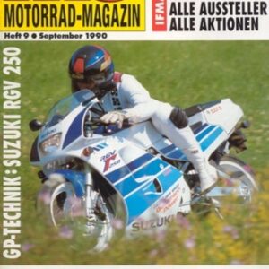 MO 9/1990 – Suzuki RGV 250 mit 41 kW (56 PS) Test & Technik; Moto Guzzi California III C mit 50 kW (67 PS) Test & Technik