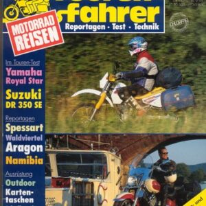 Tourenfahrer 9/1996 – Suzuki DR 350 SE mit 22 kW (30 PS) als Reise-Motorrad, Honda CBR 1100 XX mit 72 kW (98 PS) Probefahrt