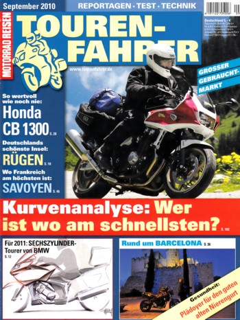 09_77.jpg TOURENFAHRER 9/2010 – Honda CB 1300 mit 84 kW (114 PS) + ABS im Tourentest, BMW K 1600 GT / GTL mit 118 kW (160 PS) Vorstellung