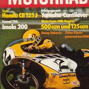 09_84.jpg DAS MOTORRAD 9/1976 – Test Honda CB 125 J; Yamaha TZ 250 / 350, eine Weltmeister-Replica