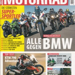 MOTORRAD 10/2019 – BMW S 1000 RR, Ducati Panigale V4 S Corse, Aprilia RSV4 1100 Factory
