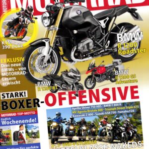 MOTORRAD 10/2013 – Test Bimota DBx; Aprilia SL 750 Shiver; BMW F 800 R; Kawasaki Z 800
