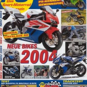 PS 10/2003 – Ducati 998 R, hier von CTM getunt, Suzuki GSX-R 1000, hier von Karthin getunt, Honda VTR 1000 SP-2, hier von Durbahn getunt