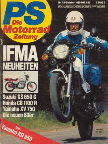 Titelbild der Zeitschrift 10/1980.