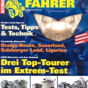 TOURENFAHRER 10/2007 – BMW K 1200 GT mit 112 kW (152 PS) im Vergleichstest, Kawasaki 1400 GTR mit 114 kW (155 PS) im Vergleichstest