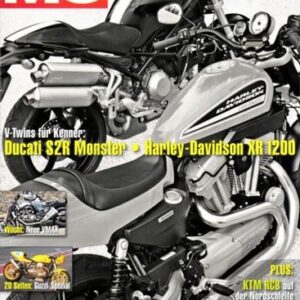 MO 10/2008 – Yamaha Vmax mit 147 kW (200 PS) Test & Technik; Harley-Davidson XR 1200 mit 67 kW (91 PS) im Vergleichstest