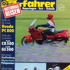 Tourenfahrer 10/1996 – Honda CB 500 mit 43 kW (58 PS) im Vergleichstest, Suzuki GS 500 E mit 33 kW (45 PS) im Vergleichstest
