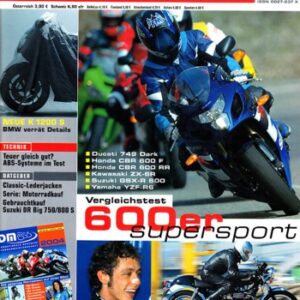 MOTORRAD 10/2004 – Ducati 749 Dark; Honda CBR 600 F; Honda CBR 600 RR; Kawasaki ZX-6R Ninja