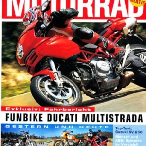 MOTORRAD 10/2003 – Test Ducati Multistrada 1000 DS; Test Suzuki SV 650; Honda Hornet 600; Triumph Speed Four