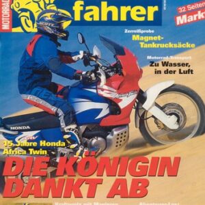 Tourenfahrer 10/2002 – Yamaha FZS 1000 Fazer mit 105 kW (143 PS) als Reise-Motorrad