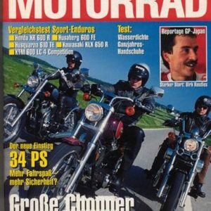 MOTORRAD 10/1993 – Harley-Davidson Low Rider Custom; Kawasaki VN-15 SE; Suzuki VS 1400 Intruder