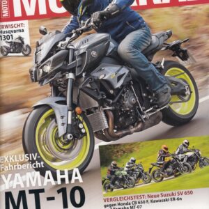 MOTORRAD 11/2016 – Yamaha MT‑10 Exklusiv, SV 650 Vergleich, Multistrada 1200 Enduro Top‑Test