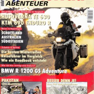 Motorrad ABENTEUER 11/12 2010 – Husqvarna TE 630; KTM 690 Enduro R; Test BMW R 1200 GS Adventure; Husaberg TE 250, eine Zweitakter-Enduro