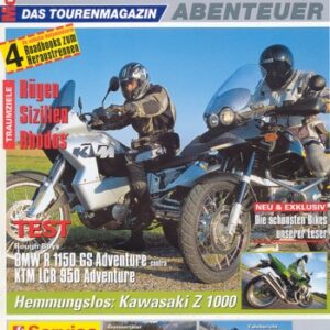 Motorrad ABENTEUER 39 2003 – BMW R 1150 GS Adventure; KTM 950 Adventure; Test Yamaha FZ6 Fazer; Test BMW R 1200 C Montauk