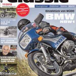Motorrad Classic 11/2019 – BMW NBW1, AJS 632 Four, Suzuki DR 400 S