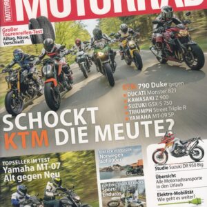 MOTORRAD 11/2018 – KTM 790 Duke, Ducati Monster 821, Kawasaki Z 900