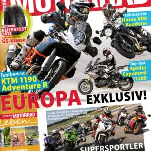 MOTORRAD 11/2013 – Test Horex VR6 Roadster; Test KTM 1190 Adventure R; Honda CBR 600 RR; Kawasaki ZX-6R 636