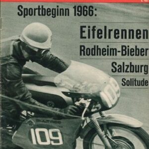 DAS MOTORRAD 11/1966 – Standard, die Motorräder aus der Kaserne; Kreidler Florett, Fünfgang, Bauarbeiten am Motor