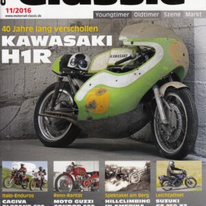 MOTORRAD CLASSIC 11/2016 – Cagiva Elefant 650, war seiner Zeit weit voraus; Moto Guzzi V 65 II, ein agiler Scrambler