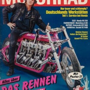MOTORRAD 11/1988 – Kawasaki GPZ 900 R; Dauertest Suzuki VS 1400 Intruder