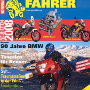 TOURENFAHRER 11/2007 – Suzuki Hayabusa 1300 mit 145 kW (197 PS) als Reise-Motorrad, Ducati Multistrada 1100 S mit 70 kW (95 PS) im Test