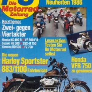 PS 11/1985 – Honda NS 400 R mit 53 kW (72 PS) im Vergleichstest, Honda VF 500 F 2 mit 52 kW (71 PS) im Vergleichstest