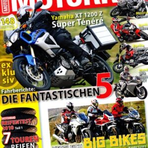 MOTORRAD 11/2010 – Test Yamaha XT 1200 Z Super Ténéré; Test Bimota DB7 Oronero; Test Aprilia SL 750 Shiver