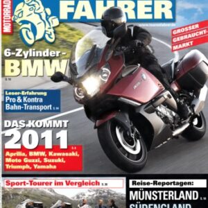 TOURENFAHRER 11/2010 – BMW K 1300 S mit 129 kW (175 PS) im Touren-Test, Honda VFR 1200 F mit 127 kW (173 PS) im Touren-Test