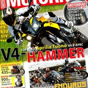 MOTORRAD 11/2011 – Vergleich BMW R 1200 GS; Vergleich Honda Varadero 1000 "50 Jahre Edition"; Vergleich KTM 990 Adventure