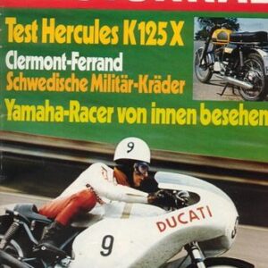 DAS MOTORRAD 11/1972 – Test Hercules K 125 X mit 11 kW (15 PS) Test & Technik; Schwedische Military-Kräder für die 80er Jahre
