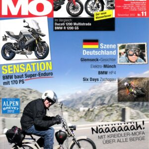 MO 11/2012 – BMW HP4 mit 142 kW (193 PS) Test & Technik; BMW R 1200 GS mit 92 kW (125 PS) im Vergleichstest