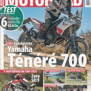 MOTORRAD 12/2019 – Yamaha Ténéré 700, Zero SR/F, BMW R 1250 R