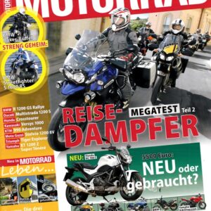 MOTORRAD 12/2012 – BMW R 1200 GS Rallye; Ducati Multistrada 1200 S; Honda Crosstourer; Kawasaki Versys 1000