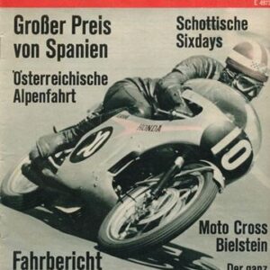 DAS MOTORRAD 12/1966 – Yamaha 100 ccm-Twin, Test & Technik; Kreidler Florett, Fünfgang, Bauarbeiten am Motor