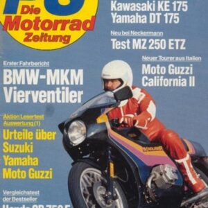 PS 12/1981 – Honda CB 750 F mit 58 kW (79 PS) im Vergleichstest, Kawasaki Z 750 mit 57 kW (77 PS) im Vergleichstest