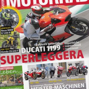 MOTORRAD 12/2014 – Test Ducati 1199 Superleggera; Bimota KB2; Bimota HB2; Ducati Paso 906