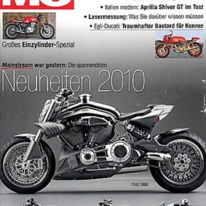 MO 12/2009 – Yamaha SR 500, hier optimiert im Vergleich – alt vs. neu; Victory, acht neue Modelle für 2010 gefahren