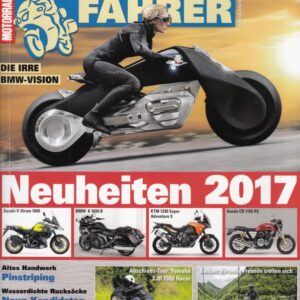 TOURENFAHRER 12/2016 – Yamaha XJR 1300 Racer mit 72 kW (98 PS) Test & Technik, Harley-Davidson Electra Glide, hier als Yountimer