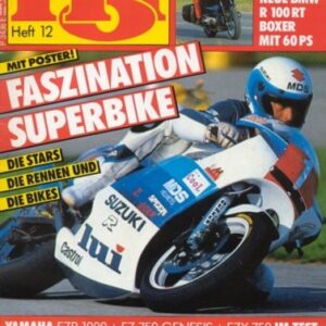 MO 12/1987 – BMW R 100 RT mit 44 kW (60 PS) Test & Technik; Aprilia AF1 125 mit 20 kW (26 PS) Test & Technik