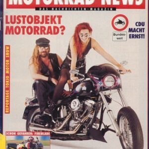 MOTORRAD NEWS 12/1995 – Cagiva Canyon 600 mit 25 kW (34 PS) Probefahrt; Kawasaki GPX 600 R mit 57 kW (78 PS) Probefahrt