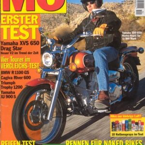 MO 12/1996 – Yamaha XVS 650 Drag Star mit 29 kW (40 PS) Test & Technik; Honda CB 500 mit 43 kW (58 PS) im Vergleichstest