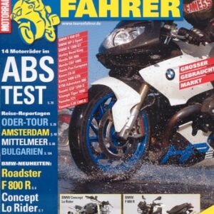 TOURENFAHRER 12/2008 – Ducati GT 1000 mit 61 kW (83 PS) im Vergleichstest, Moto Guzzi V7 Classic mit 35,5 kW (48 PS) im Vergleichstest