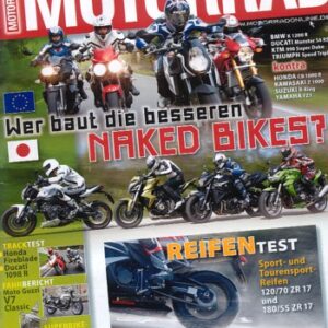 MOTORRAD 12/2008 – Honda CB 1000 R; Kawasaki Z 1000; Suzuki B-King; Yamaha FZ1