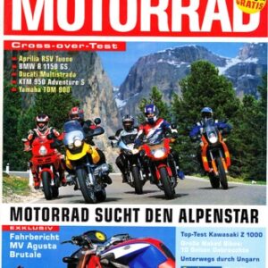 MOTORRAD 12/2003 – Aprilia RSV Mille Tuono; BMW R 1150 GS; Ducati Multistrada 1000 DS; KTM 950 Adventure S