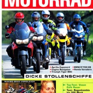 MOTORRAD 12/2001 – Aprilia ETV 1000 Caponord; BMW R 1150 GS; Cagiva Navigator; Honda XL 1000 V Varadero
